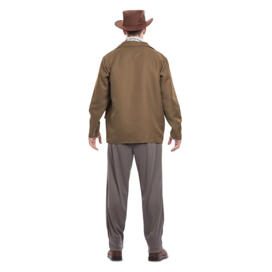 Disfraz de Indiana Jones deluxe para hombre