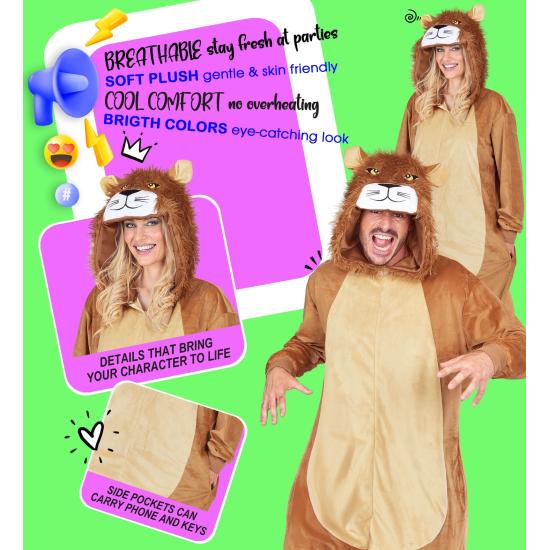 Disfraz de León Adulto Unisex