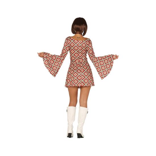 Disfraz de los años 70 Fiestera talla adulta