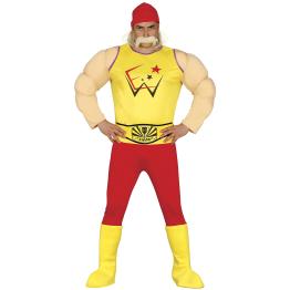Disfraz de Luchador Hogan para hombre