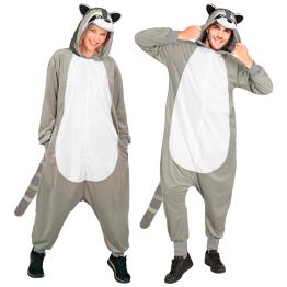 🦝 Disfraz de Mapache Adulto Unisex