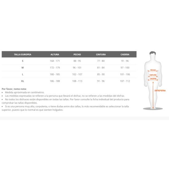 Disfraz de Michelangelo para hombre - Las Tortugas Ninja