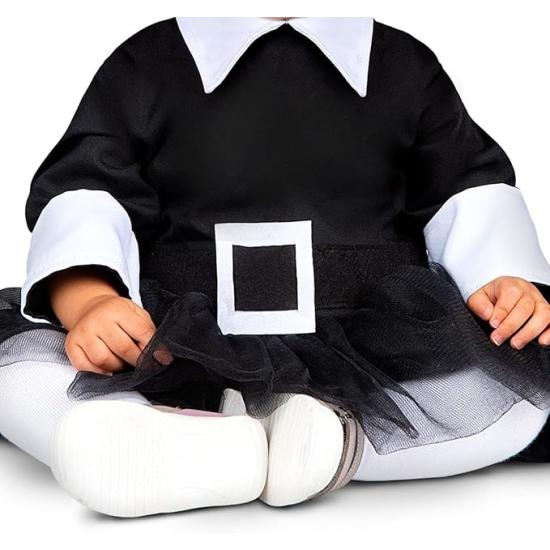 Disfraz de Miércoles Addams para Bebé