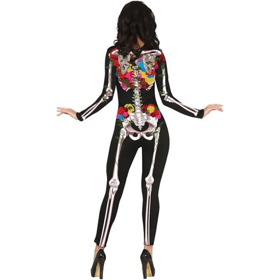 Disfraz de Mono Estampado Día de los Muertos para Mujer