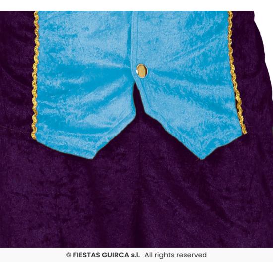 Disfraz de Paje Real Azul adultos
