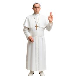 Disfraz de Papa para adulto