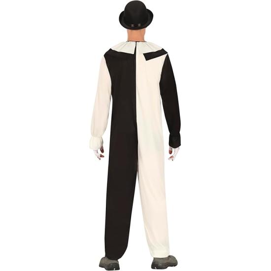 Disfraz de Payaso Despiadado Terrifier para Hombre – Cuello y Mono Ensangrentado