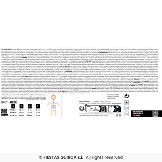 Disfraz de Perro Azul para Bebé