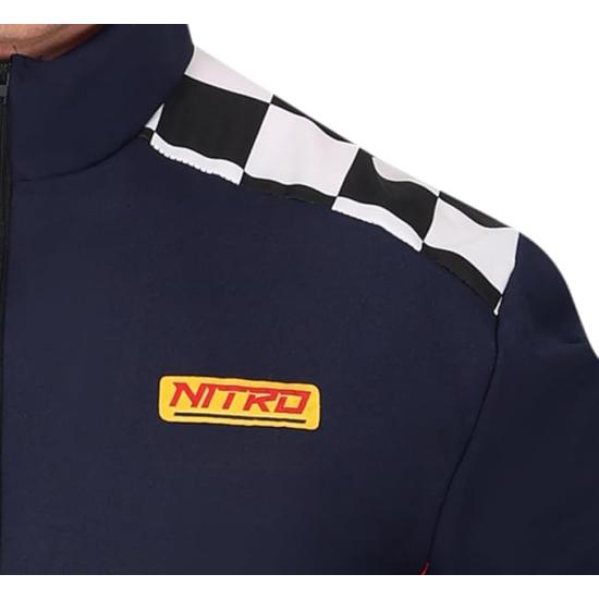 Disfraz de Piloto de Carreras para Hombre – Mono de Competición Automovilística para Fiestas, Carnaval y Halloween