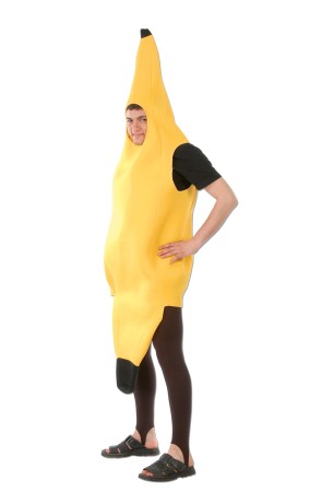 Disfraz de Plátano de Canarias talla adulto