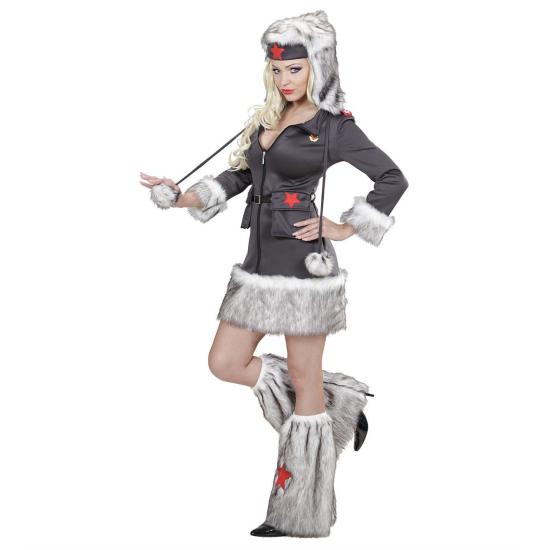 Disfraz adulta de Soldada Rusa