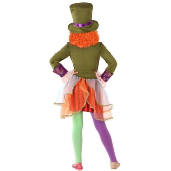 Disfraz de Sombrerera Loca para niña