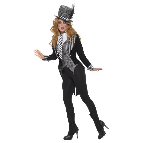 Disfraz de Sombrerera Oscura para chica
