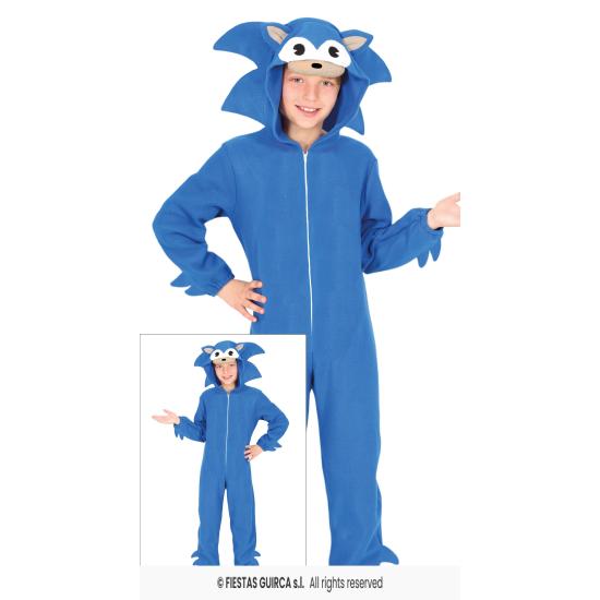 Disfraz de Sonic Kigurumi para niño Disfraz de Sonic Kigurumi para niño