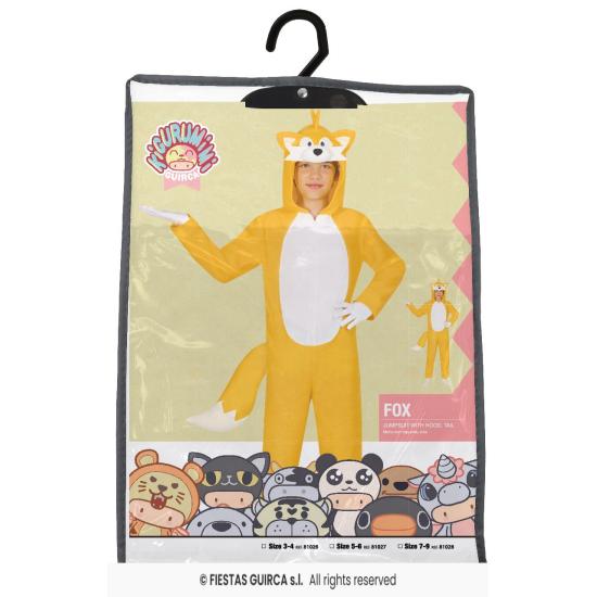 Disfraz de Sonic Kigurumi Zorro  para niño Disfraz de Sonic Kigurumi Zorro  para niño