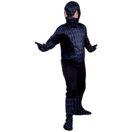 Disfraz de Spider-Man héroe negro infantil