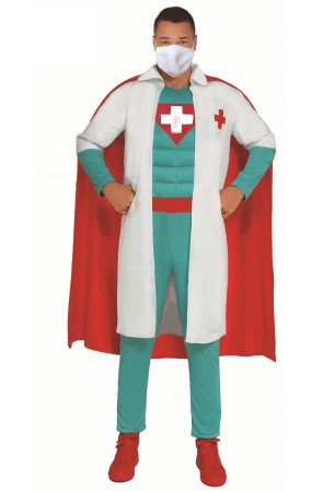 Disfraz de Super Doctor para hombre