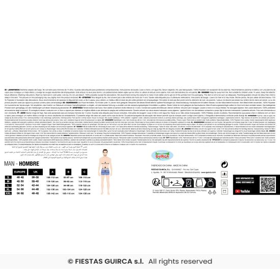 Disfraz de Traje Gimnasta Años 80