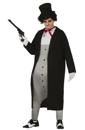 Disfraz de villano pingüino para hombre