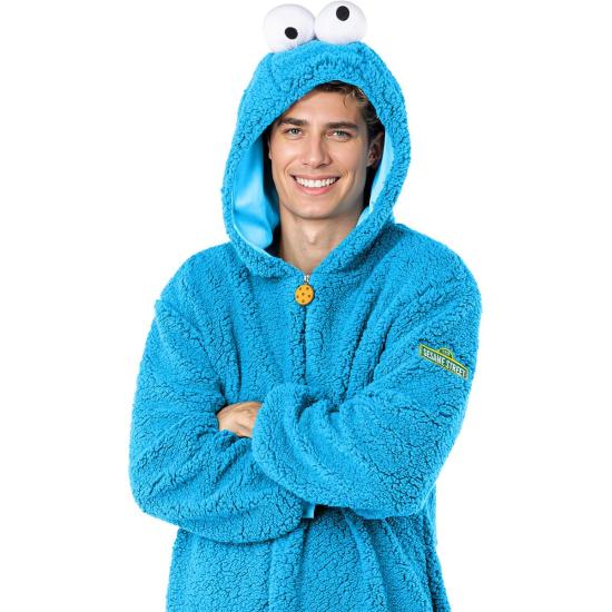 Disfraz del monstruo de las galletas para adulto - Barrio Sésamo