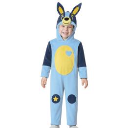 Disfraz del Perro Azul para Niño 3-4 Años con Capucha