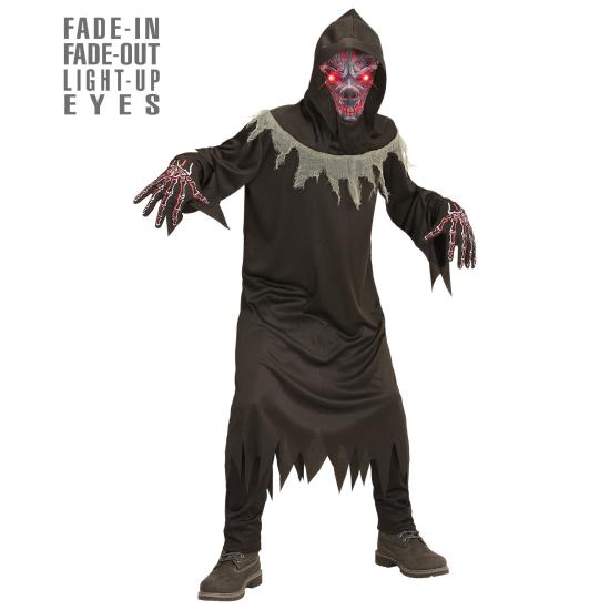 Disfraz Demonio Ojos Luminosos niños Disfraz Demonio Ojos Luminosos niños