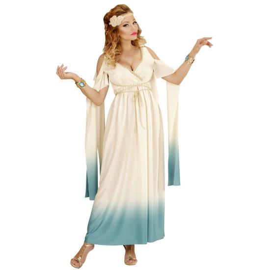 Disfraz Diosa Romana Azul para Mujer. Disfraz Diosa Romana Azul para Mujer.