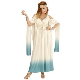 Disfraz Diosa Romana Azul para Mujer.