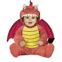 Disfraz Dragón Rojo Cuento Bebés **