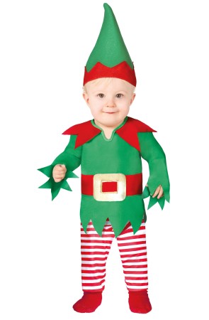 Disfraz Elfo Navideño para bebé