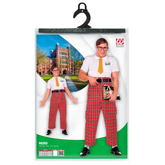 Disfraz Empollón para adulto