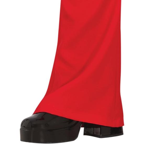 Disfraz Estrella Disco Rojo Hombre Disfraz Estrella Disco Rojo Hombre