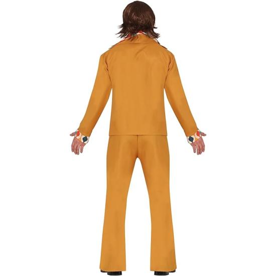 Disfraz de los años 70 naranja para hombre Disfraz de los años 70 naranja para hombre