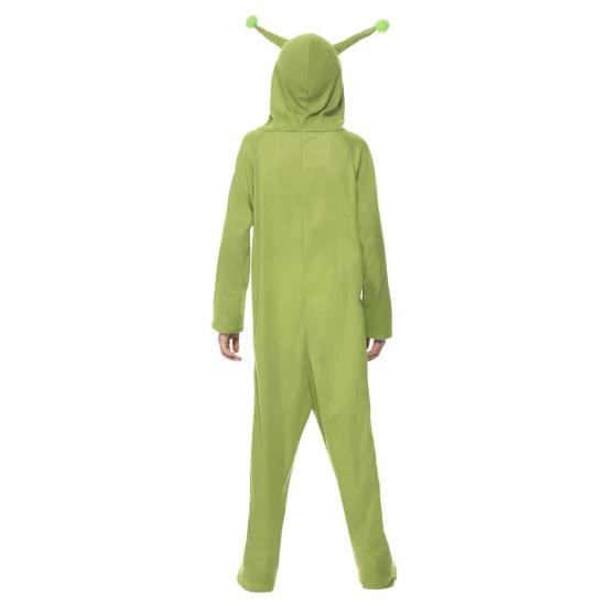 Disfraz Alien Verde Adulto - Invasión Extraterrestre para Carnaval
