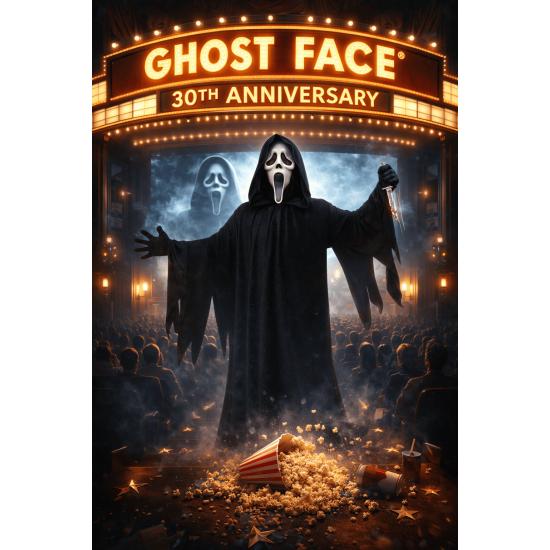 Disfraz Ghost Face® 30º Aniversario Adulto