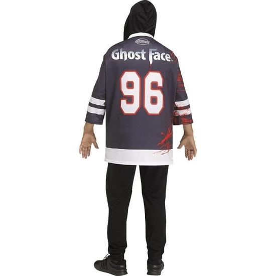 Disfraz Ghost Face Camiseta de Hockey – Terror Deportivo para Adultos Disfraz Ghost Face Camiseta de Hockey – Terror Deportivo para Adultos