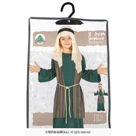 Disfraz Hebreo Pastor Verde Talla infantil
