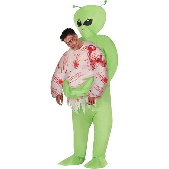 Disfraz Hinchable de Abducido por un Extraterrestre para Hombre Disfraz Hinchable de Abducido por un Extraterrestre para Hombre