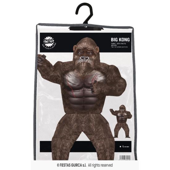Disfraz Hinchable de Gorila King Kong adultos
