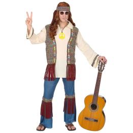 Disfraz Hippie Jefe Comuna talla  Adulto