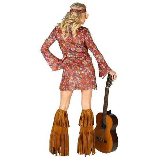 Disfraz Hippie Psicodelica para adulta