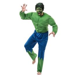 Disfraz Hulk Económico adulto