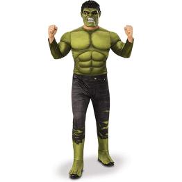 Disfraz Hulk musculoso para hombre