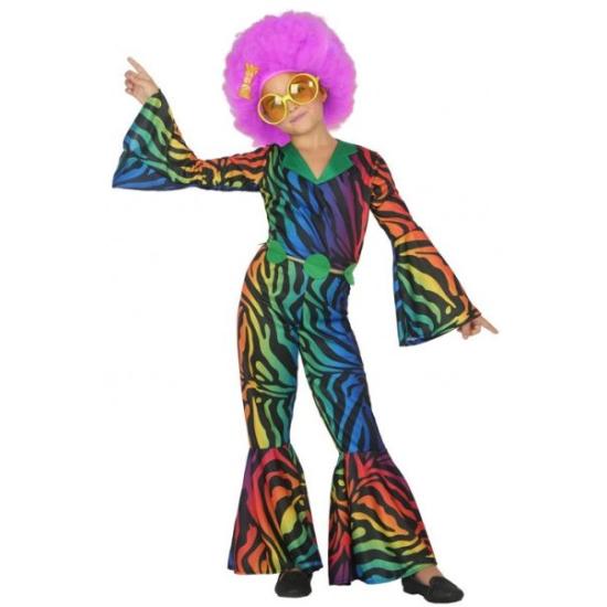 Disfraz infantil Disco años 70 niña. Disfraz infantil Disco años 70 niña.