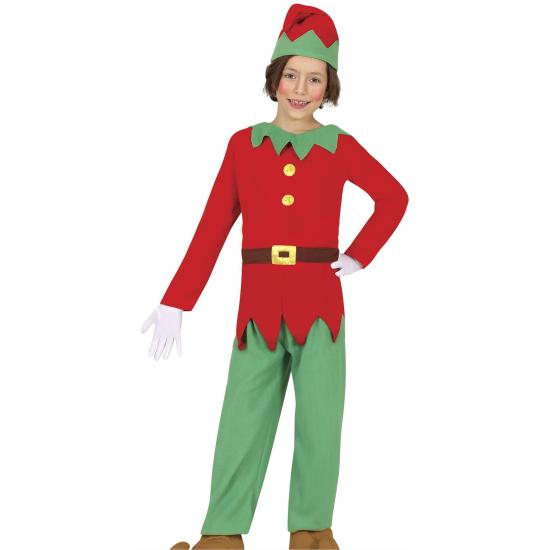 Disfraz infantil Elfo Papá Noel.