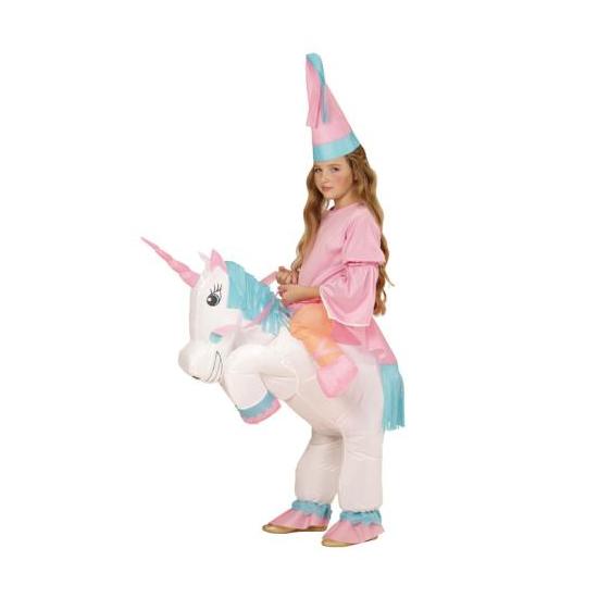 Disfraz Hada con Unicornio Hinchable Talla única