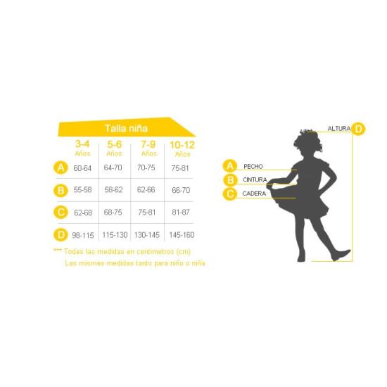 Disfraz Payasa Circo infantil