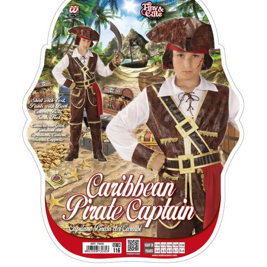 Disfraz Pirata Roba Tesoros para niños