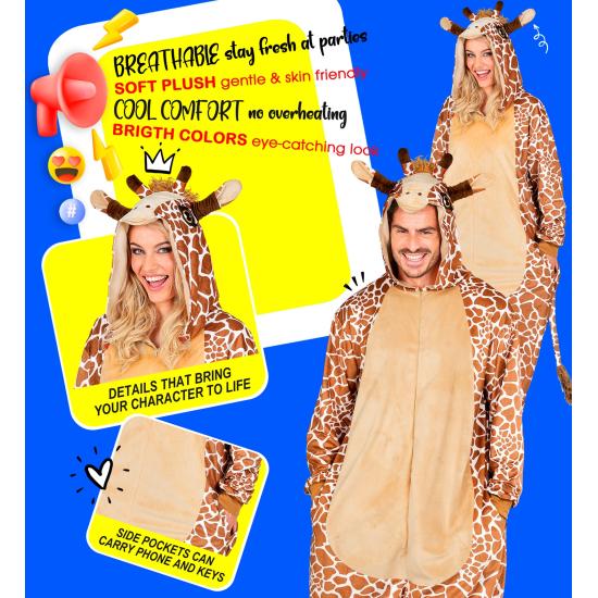 Disfraz Jirafa Adulto Unisex