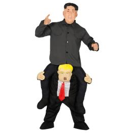 Disfraz Koreano a Hombros de Trump talla adulto
